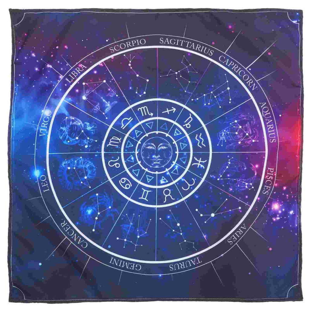 Tablecloth Board Game Tarot Cloths Flannel Cards Divination Desktop ...