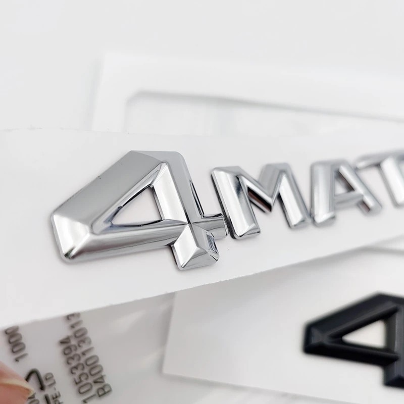 3D Car Trunk 4MATIC Emblem Badge Sticker For Mercedes ML 320 GLA GLE ...