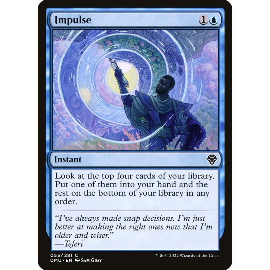 Impulse Dominaria United DMU MTG Magic the Gathering | Shopee Philippines