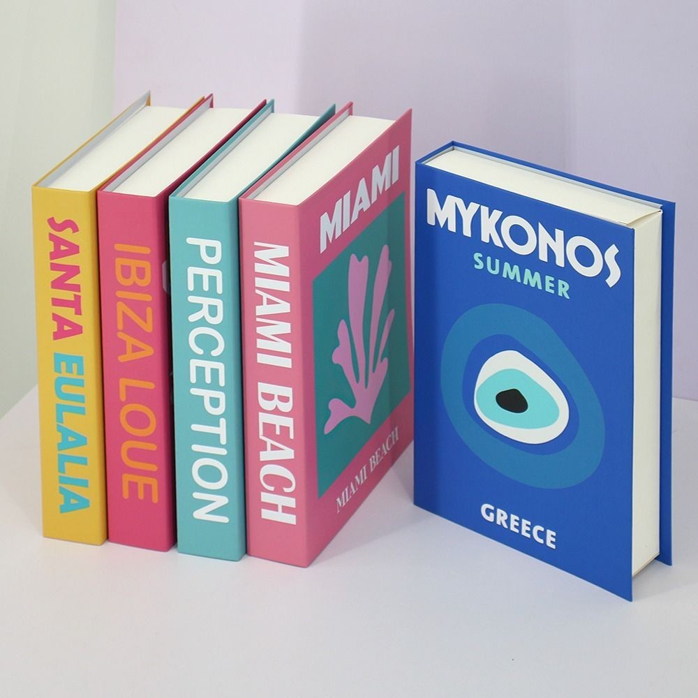 Holiday Style Openable Fake Books Nordic Simple Fake Books for ...