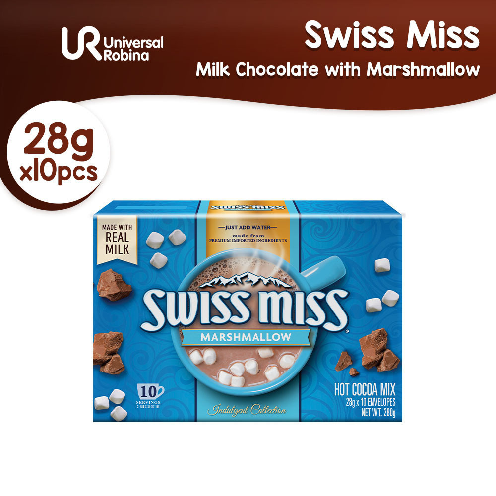 Swiss Miss Milk Chocolate With Marshmallow (28g x 10) | Shopee Philippines