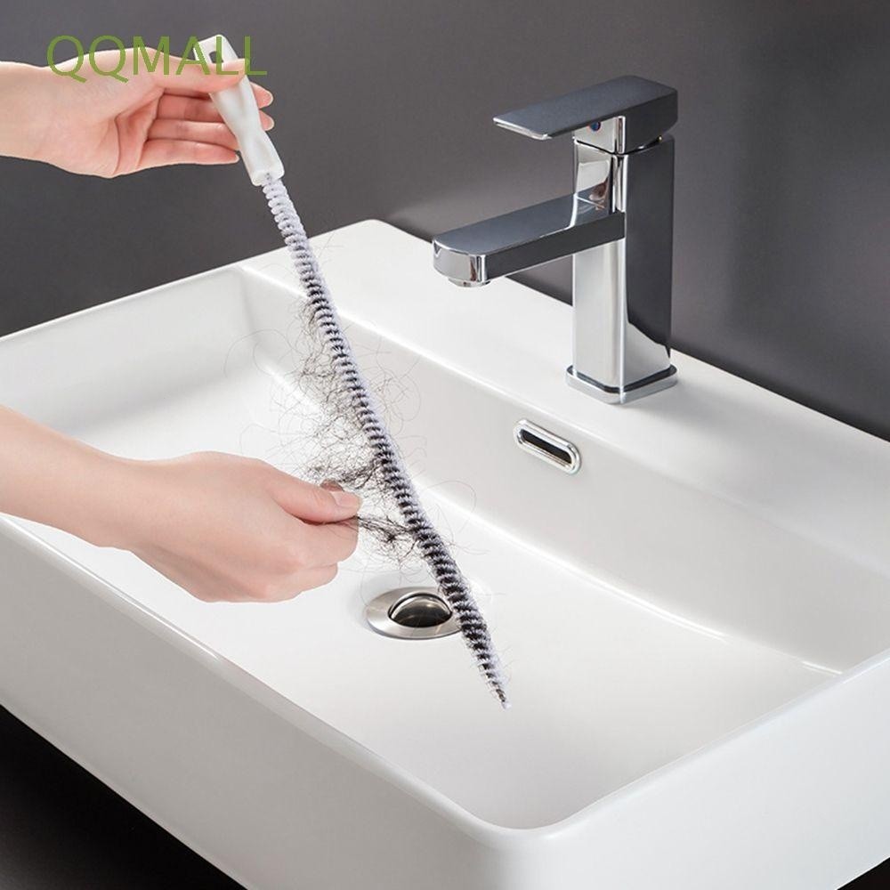 MR 45CM Pipe Dredging Spiral Brush/Bathroom Hair Sewer Sink Cleaning ...