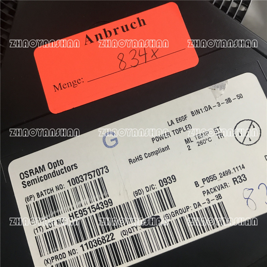 1000pcs X LAE65F LA E65F 3528 1210 RED Highlighted SMD LED car light ...