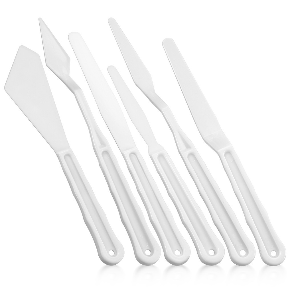 Oil Paints Tools Color Stirring Spatulas Mixing Scrapers Pigment ...