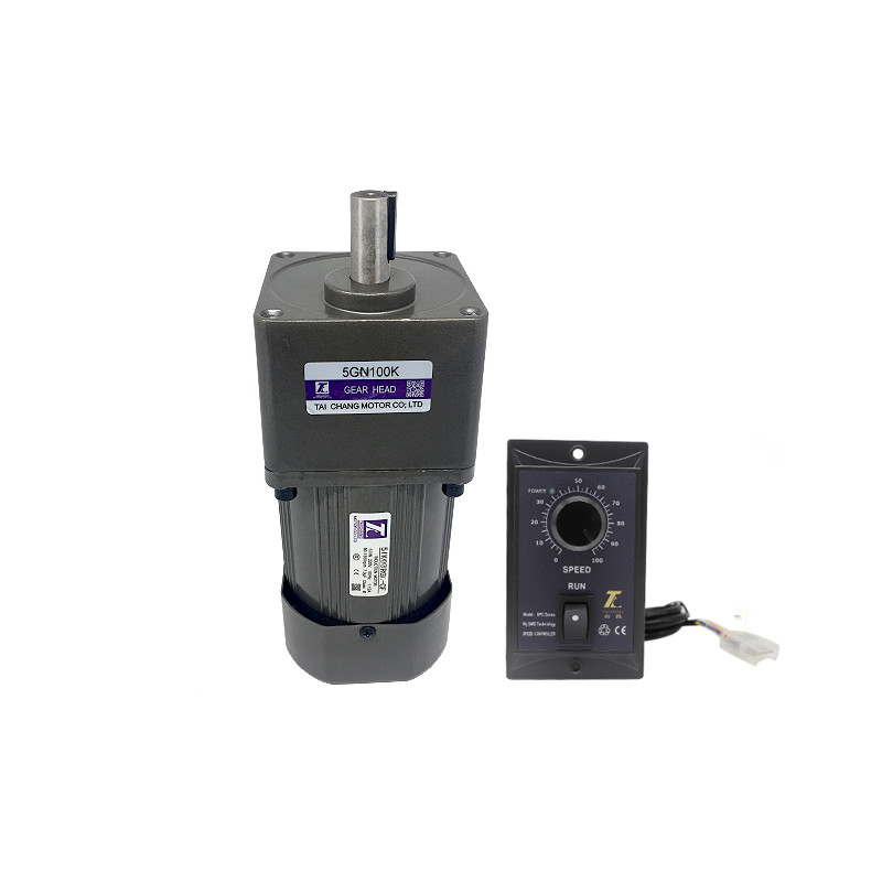5IK120RGN-CF 120W 220V single-phase AC gear reduction speed control ...