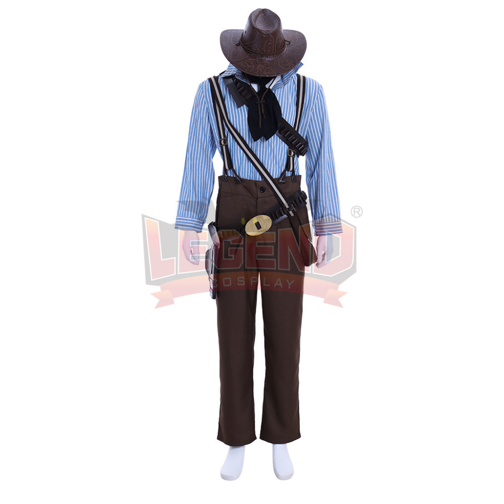 ☁Cosplaylegend Game Red Dead Redemption 2 Authur adult costume