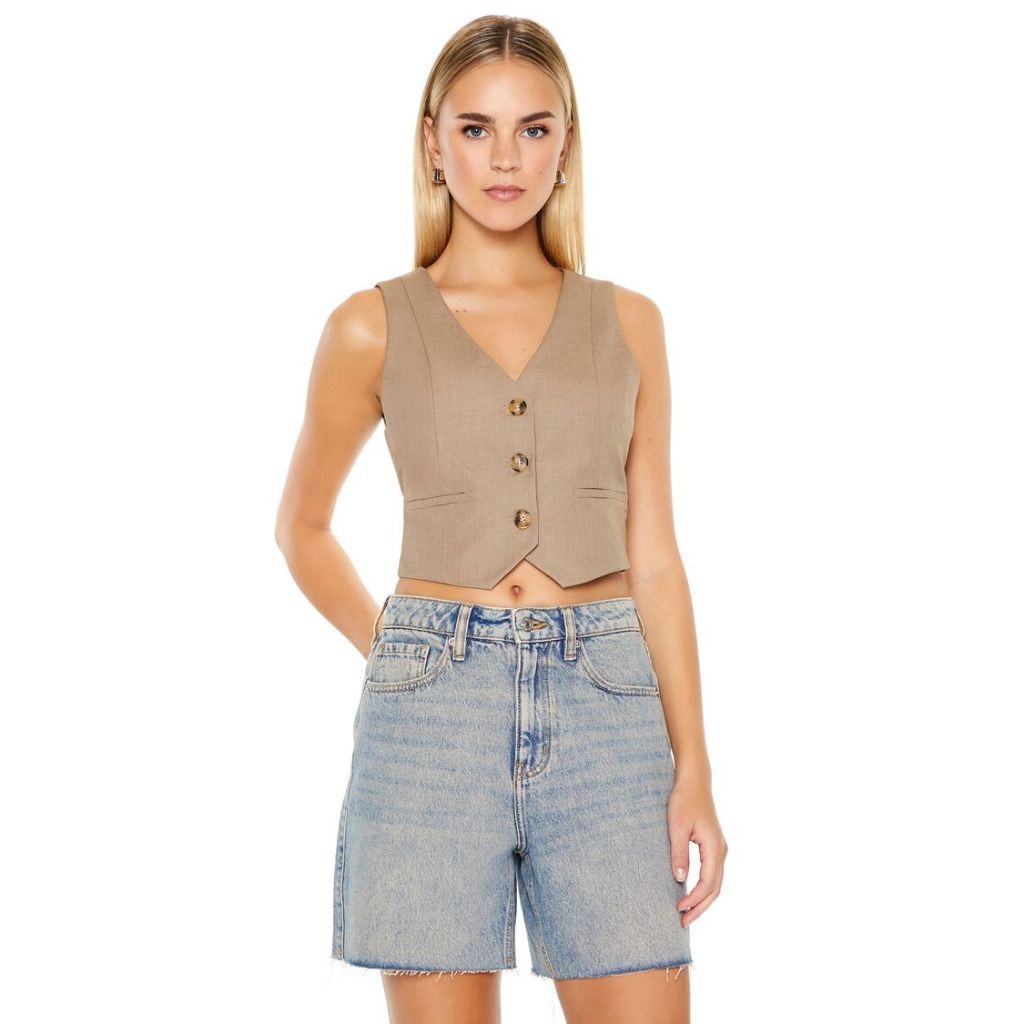 Vest for womens forever 21 sales