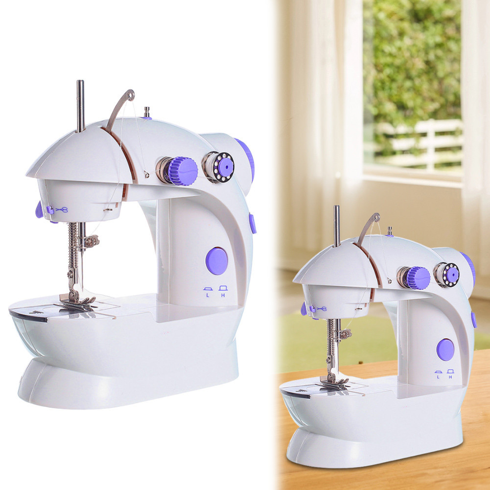 ♦Mini Hand Sewing Machine Portable Sewing Machine Lightweight Electric ...