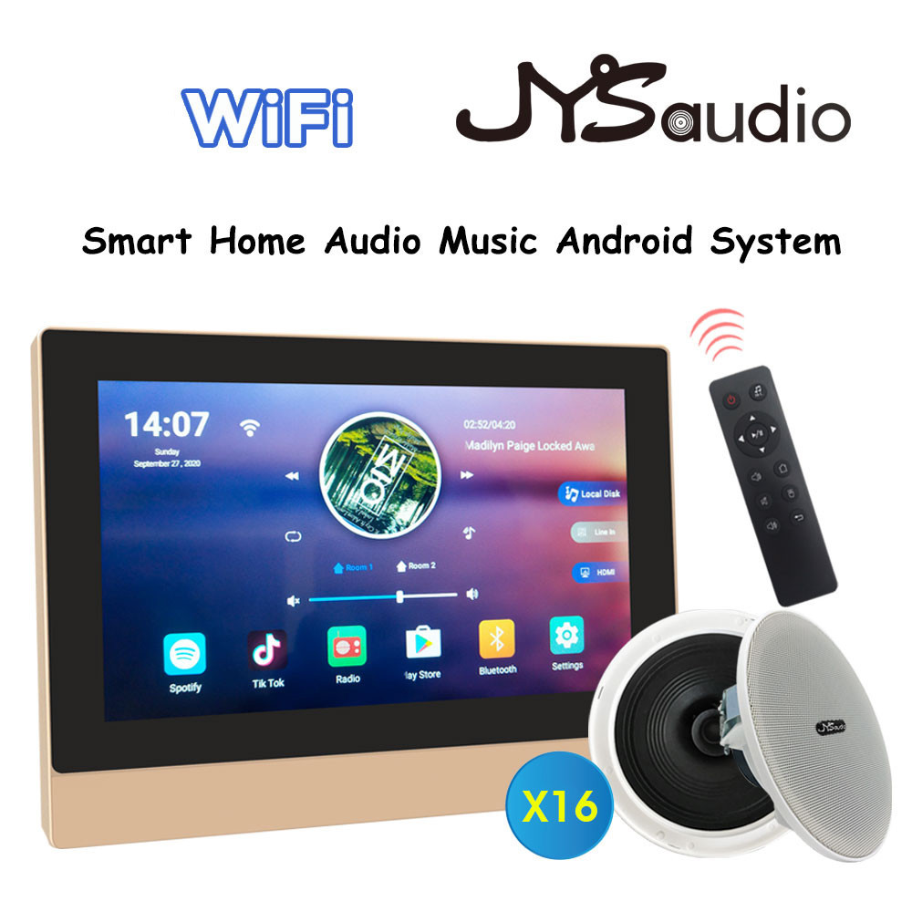 ☭Smart Home Theater Sound System Bluetooth WiFi Wall Amplifier Android