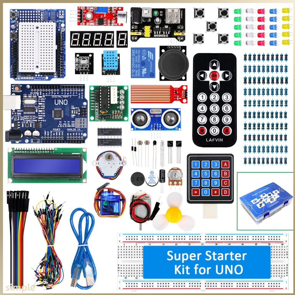 UNO R3 Advance Upgraded Starter Arduino Kit 2022 / 2023 with PDF Manual ...