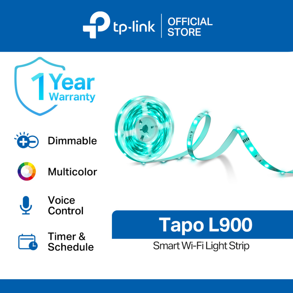 TPLink Tapo L900 Smart WiFi MultiColor Dimmable Energy Saving Light