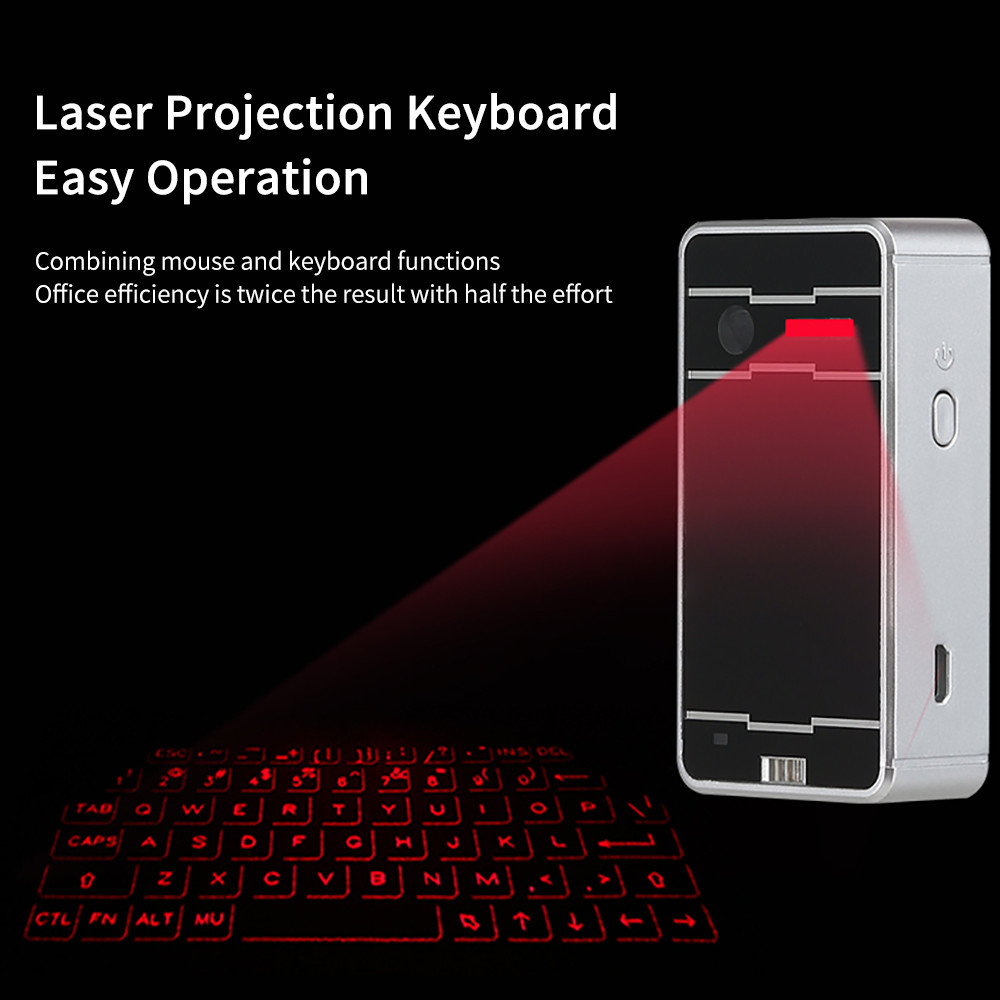 Portable Wireless Bluetooth Laser keyboard Virtual Projection keyboard