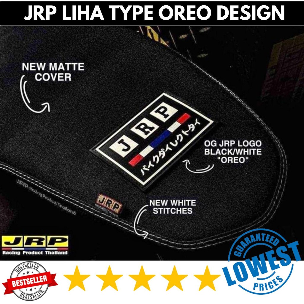 Original Jrp Oreo Seat Cover For For Suzuki Raider R Liha Type Jrp Seat Cover Oreo Edition