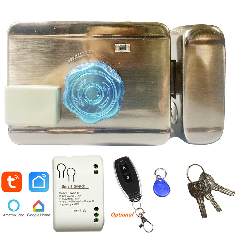 Tuya Smart Wifi Lock Electric Lock With Tuya wifi Module Electric Rim ...