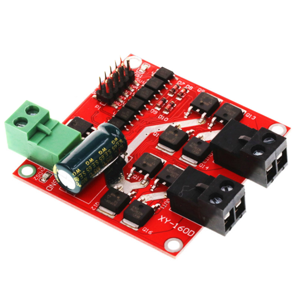 ┱Dual Channel DC Motor Driver Module 160W 7A 12V 24V H-bridge L298 ...
