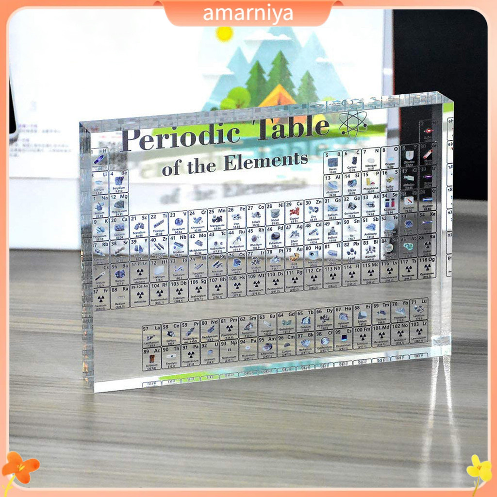 AMAR Lightweight Periodic Table for Classroom 83 Kinds of Real Elements ...