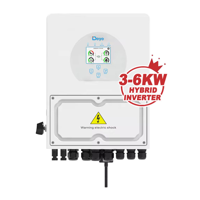 Deye Grid peak shaving 6KW 2 MPPT single phase Hybrid Inverter SUN-6K ...