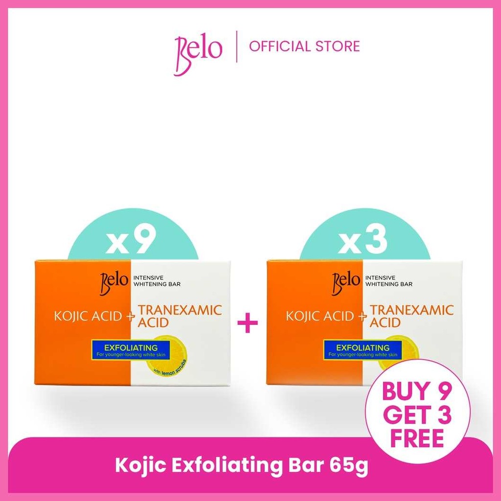 .@|Belo Intensive Whitening w/ Lemon Scrubs 65g Buy 9 Get 3 Free ...