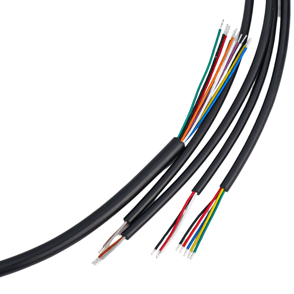 ⚔Electric Bike Wire Harness, Waterproof 1T5 Display Brake Line, Durable