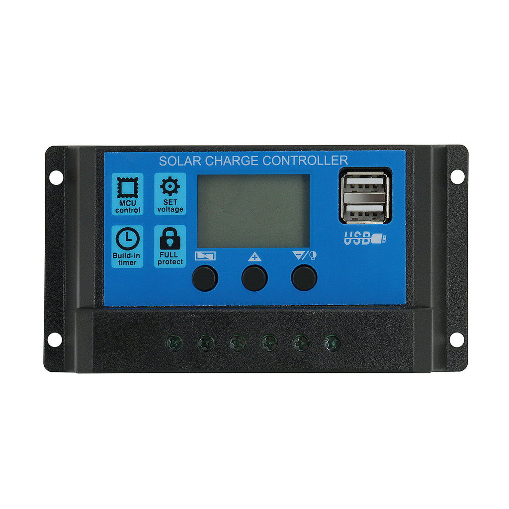 Solar controller for photovoltaic PWM 60a 12v 24V solar panel street ...
