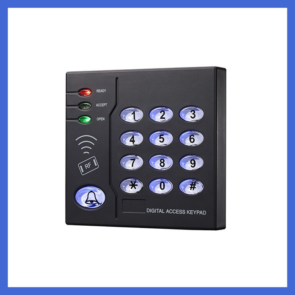 Keypad 6.5K user EM4100 125Khz card reader Standalone Access Controller ...
