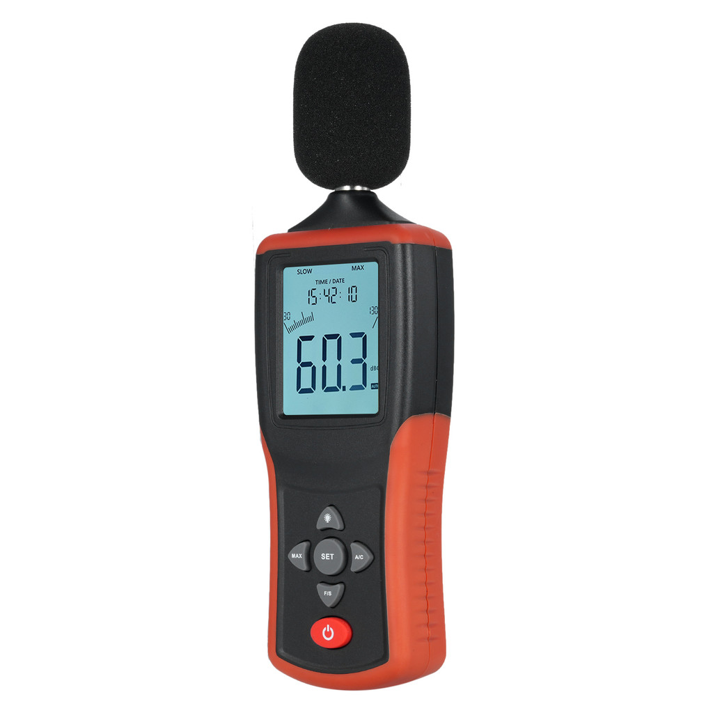 Decibel Meter Digital Sound Level Meter SPL Meter with A/C Weighted