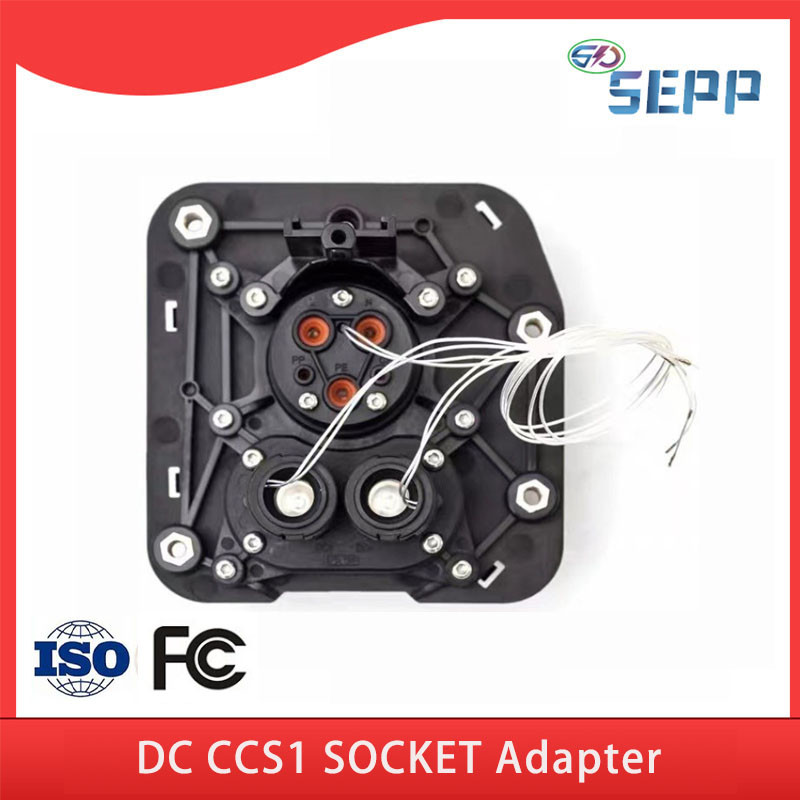 EV Electric Car fast charger DC CCS1 TYPE1 Charging Socket Adapter Can ...