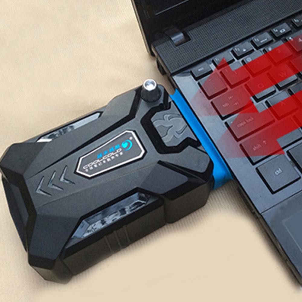 Adjustable Notebook Laptop Cooler Air External Extracting Cooling Fan ...