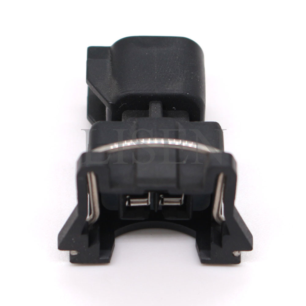 10pcs 2 Pin Black Female Plug EV6 to EV1 USCAR LS2 LS3 LSX LS1 LT1 TPI ...