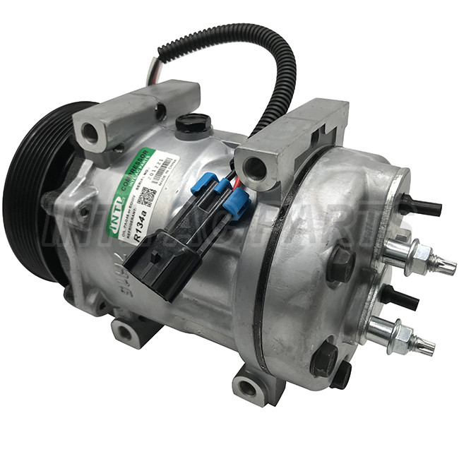 SANDEN 4577 AC Compressor for Kenworth Paccar Trucks 129314 2004577-AM ...