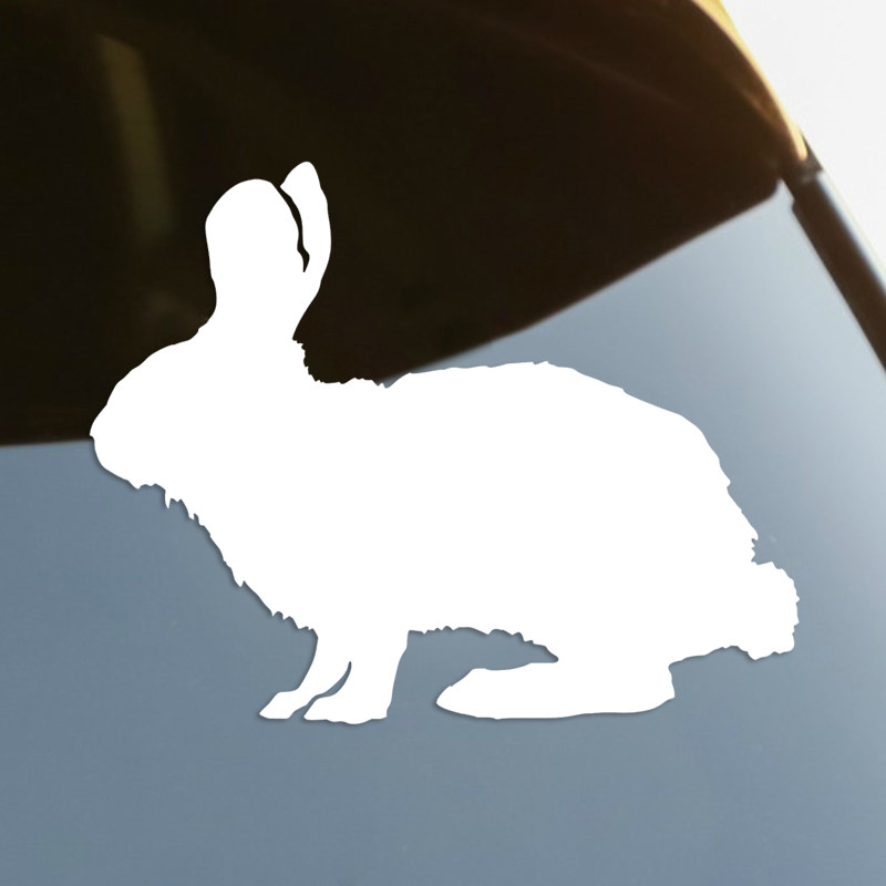 유Rabbit Die-Cut Vinyl Decal Car Sticker Waterproof Auto Decors on Car ...