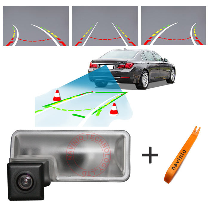 ♣CCD car track camera reversing trajectory Rear view for Subaru ...