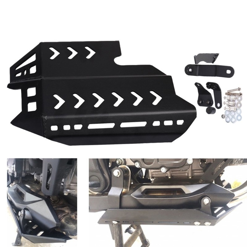 ♥Metal Engine Cover Chassis Under Guard Skid Plate Compatible for