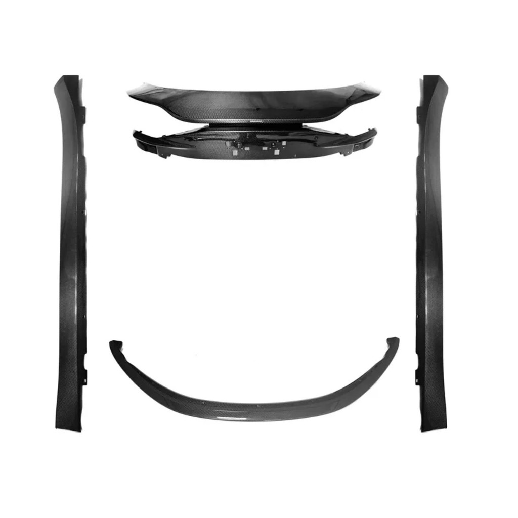 OEM Style Dry Carbon Fiber Front Lip Side Skirt Rear diffuser for Aston ...