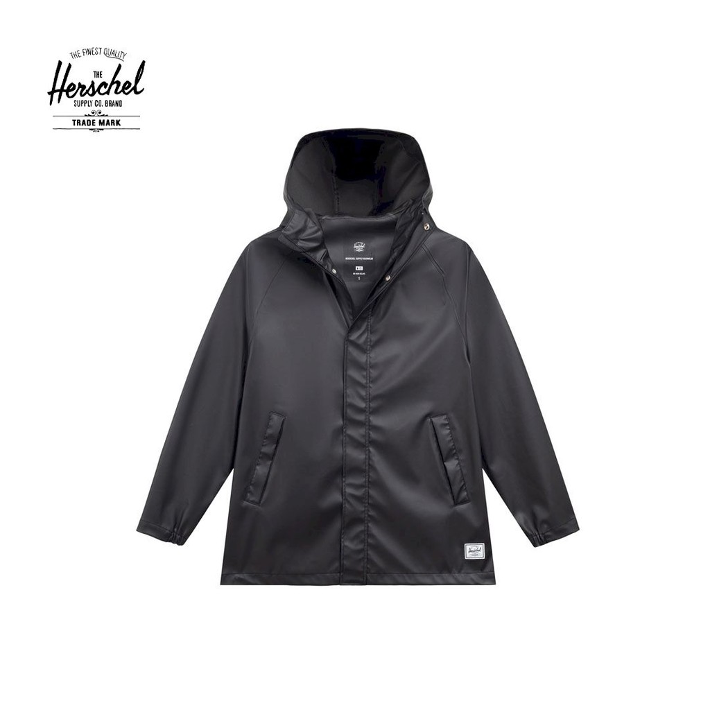 Herschel Classic Rain Jacket Black Us M | Shopee Philippines