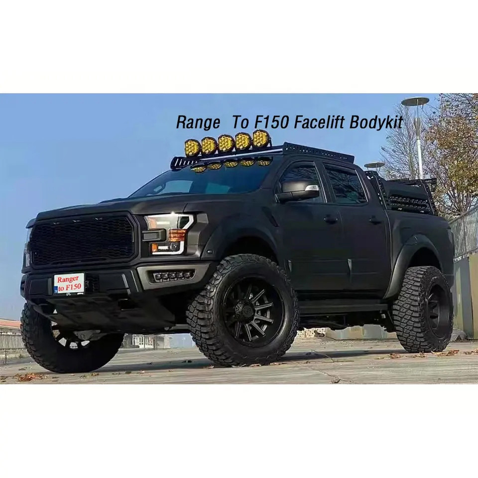 ⊰Factory Body kit For PX Ranger T6 T7 T8 upgrade to F150 Raptor ...