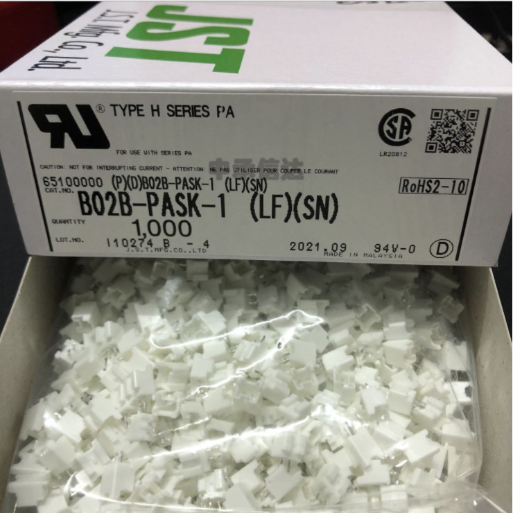 JST 100% New Connector With Cable Wire B02B-PASK B03B-PASK B04B-PASK ...