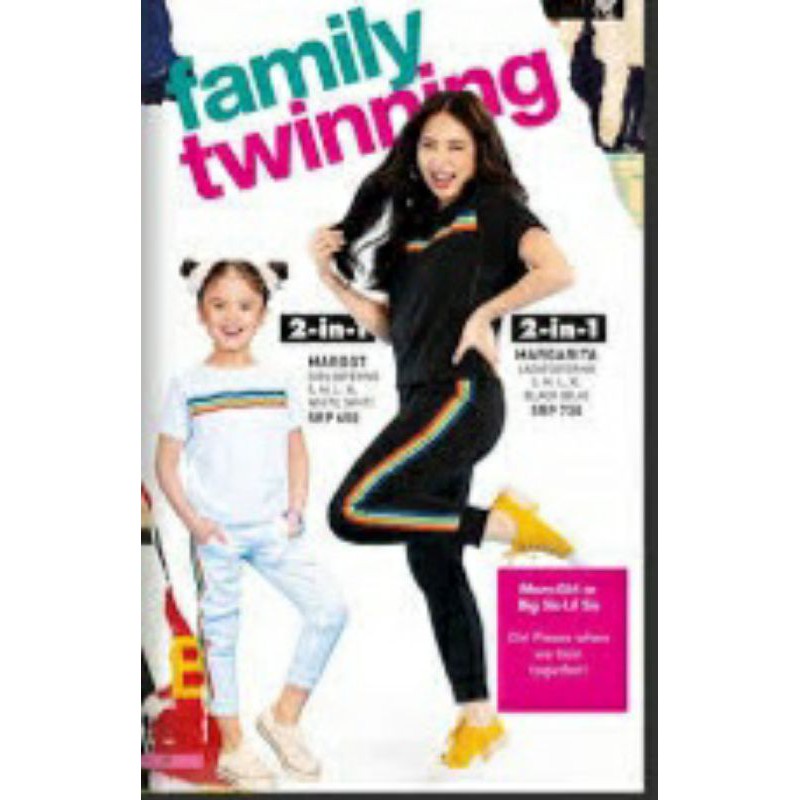Jacket With Jogger twinning set for Mom + Daughter
