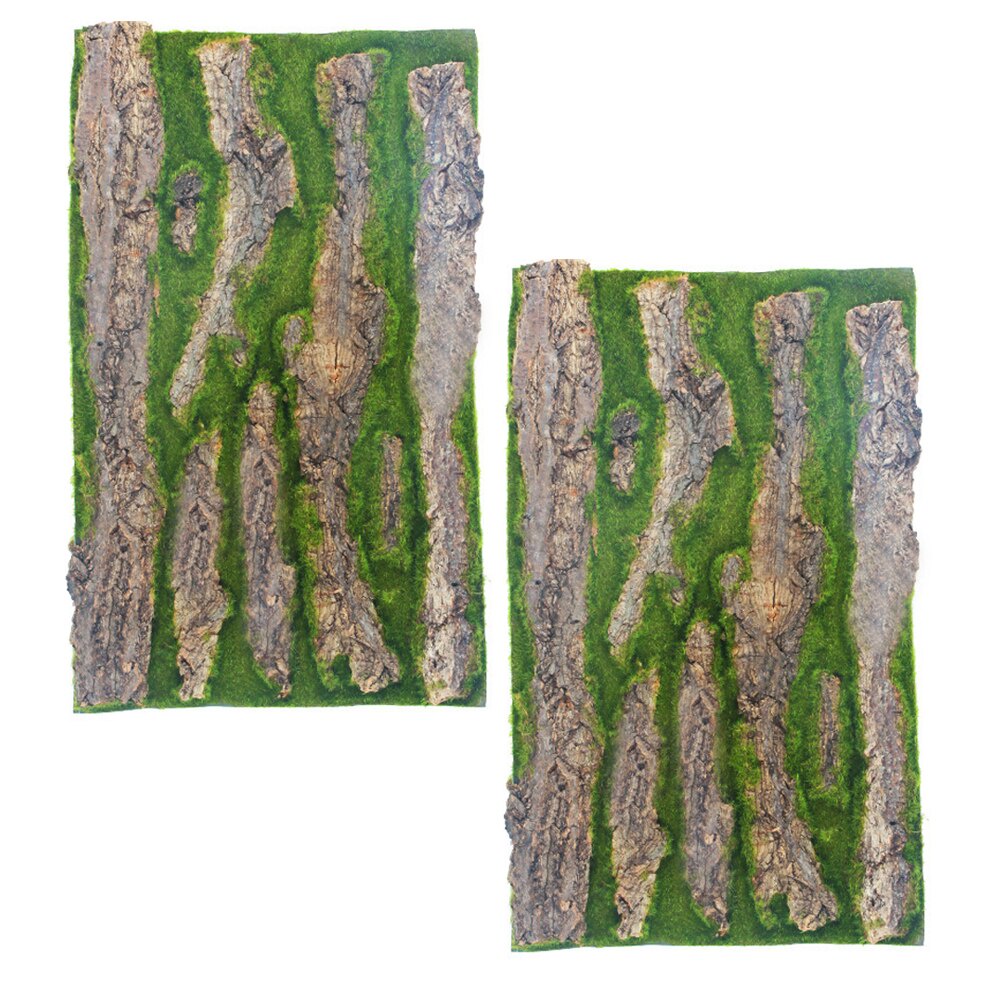 Background Reptile Cork Tank Backdrop Terrarium Bark Tile