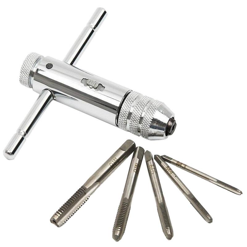 Ratchet THandle Tap Wrench THandle Ratchet Tap Holder Wrench With