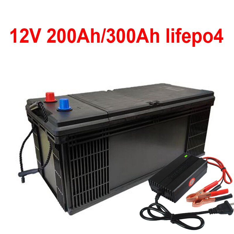 GTK Lifepo4 12V 200AH 300Ah 250ah lithium battery BMS 4S deep cycle for ...