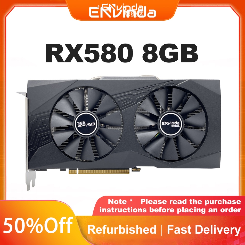 Rx 580 video on sale card