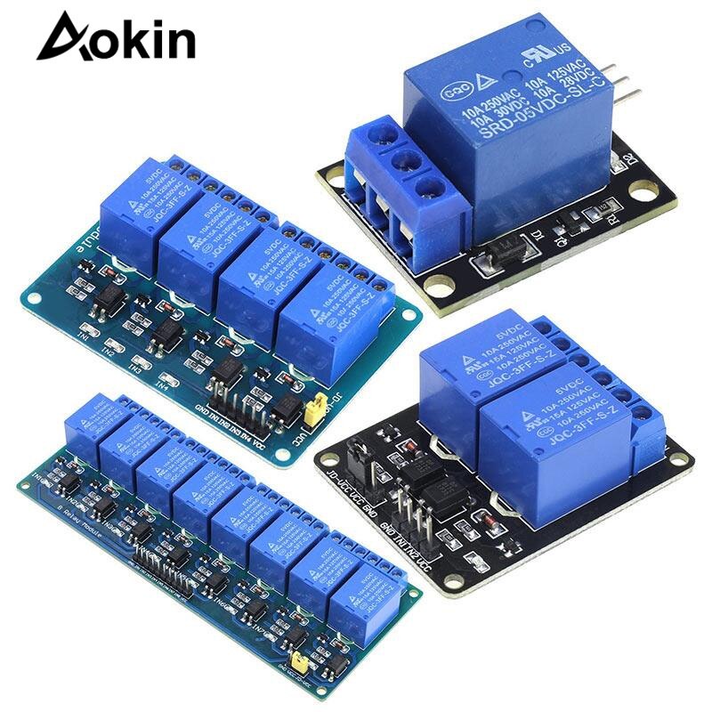 3.3v Relay 30A Optocoupler Relay Module - High/Low Level Trigger (5V/12V/24V) Esp32 Relay