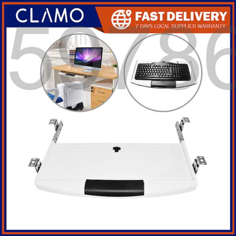 S318 Computer desk with universal heavyduty slide rails, suitable for