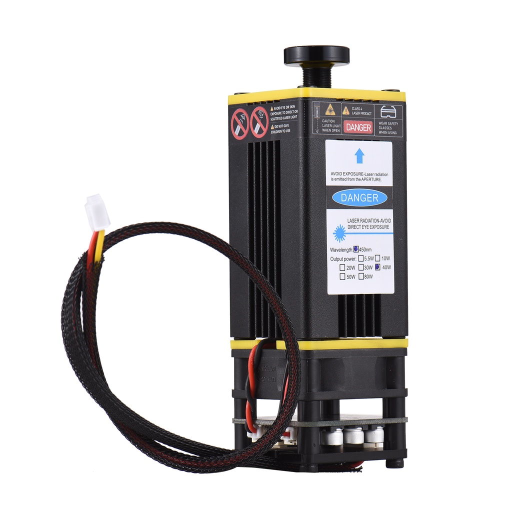 450nm 80w Laser Module Engraving Tool Laser Engraving Head Engraving