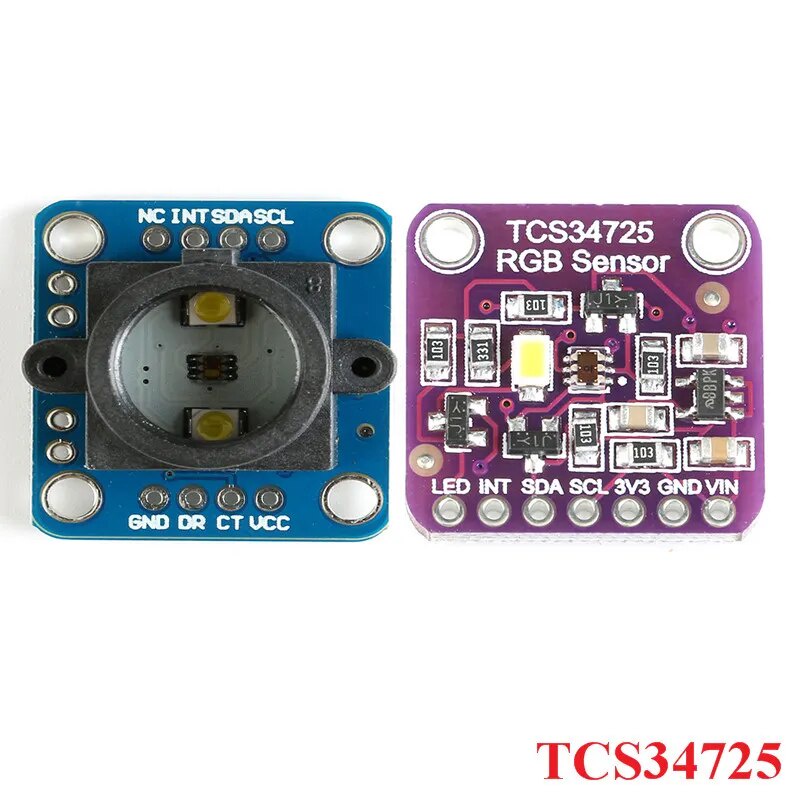 TCS34725 RGB Color Sensor Module IIC I2C Development Board DIY ...