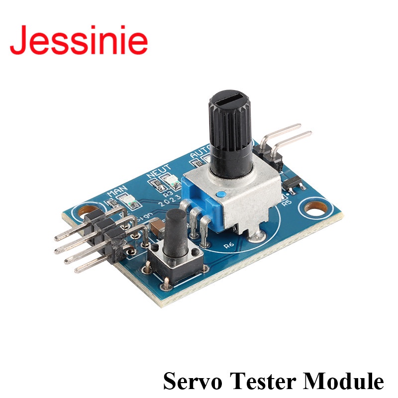 Servo Controller Steering Gear Debugging Tester Board Module 5V with
