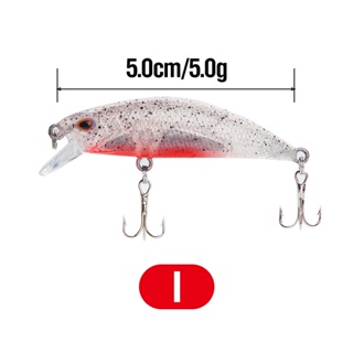 SUKE Fishing Lure Top Water SwimBait Lure 3D Eyes Minnow Buzz Bait Lure 5g/5cm  Fish