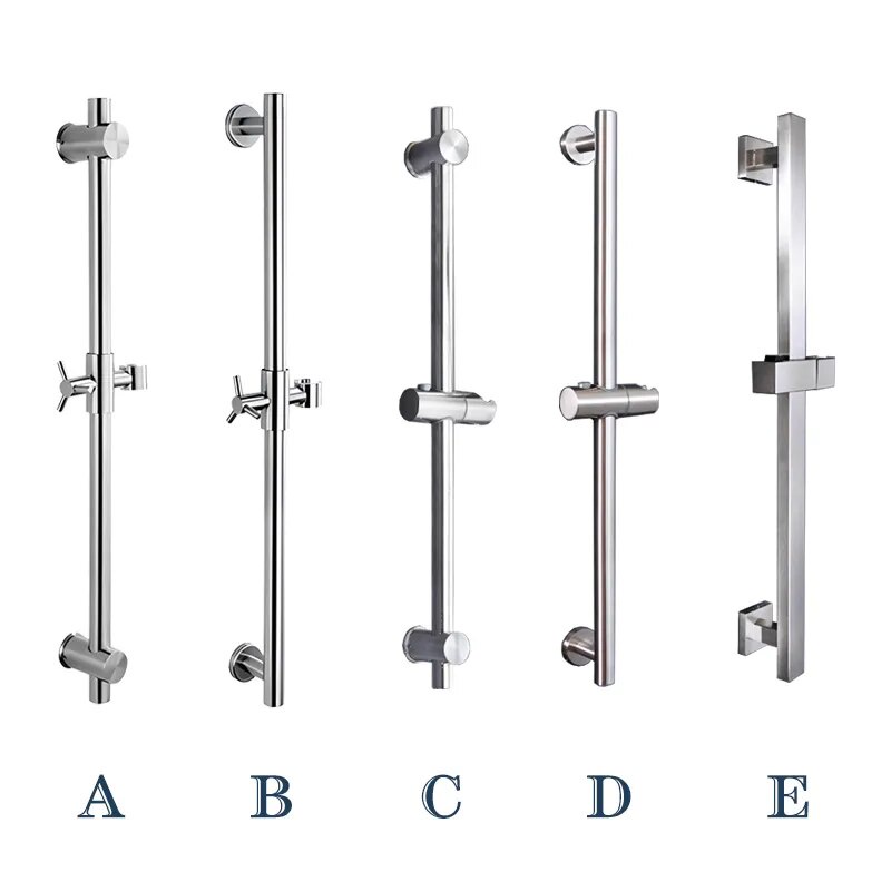 Hand Shower Steel Slide Bars Adjustable Shower Slide Bar Showe