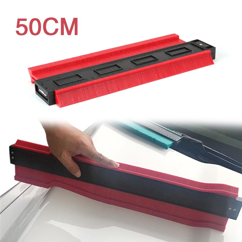 50cm Car Body Repair Scale Ruler Panel Beating Frame Profile Gauge Arc